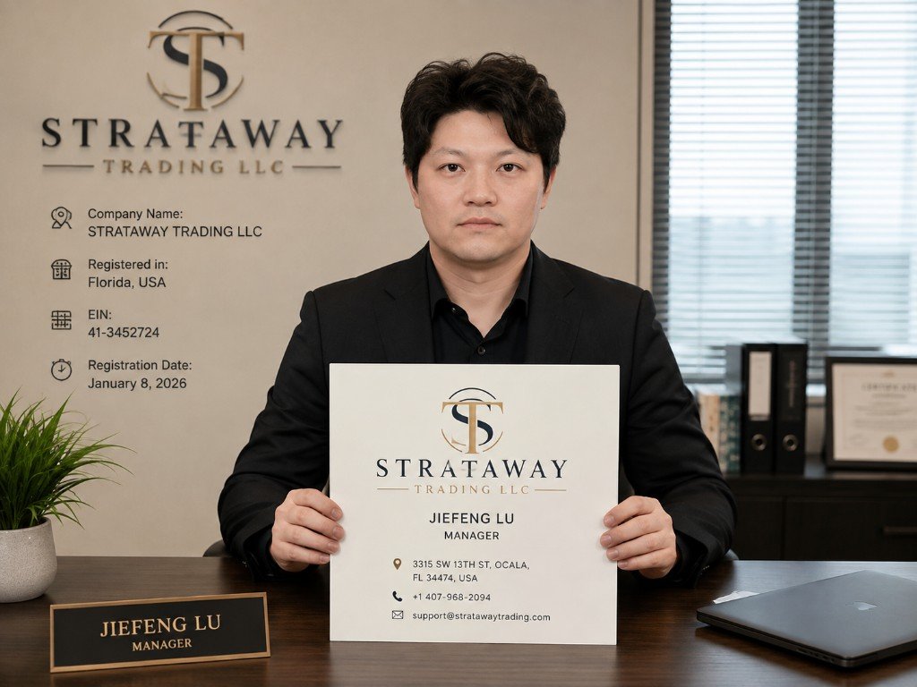 JIEFENG LU, Manager, Strataway Trading LLC